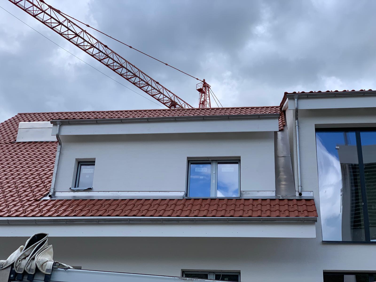 Dachgaube mit Blechverkleidung – Spenglerarbeiten